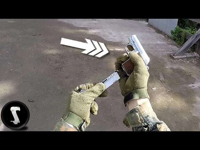 humiliating airsoft players with tiny noob gun
